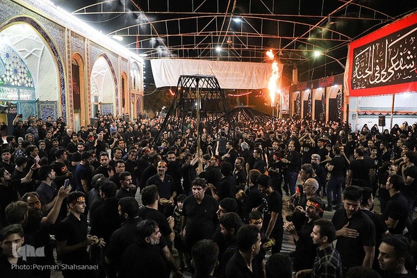 مراسم سنتی سنج زنی در آران و بیدگل