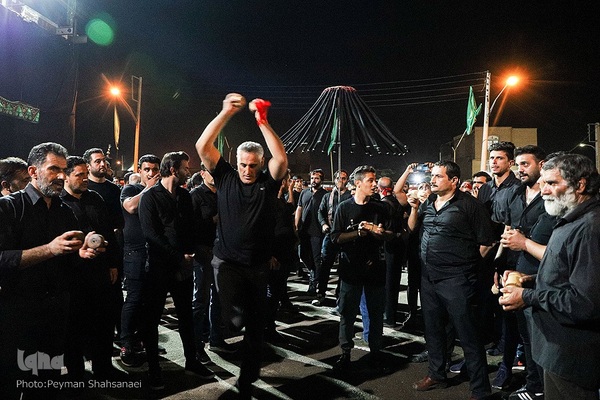 مراسم سنتی سنج زنی در آران و بیدگل