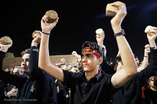 مراسم سنتی سنج زنی در آران و بیدگل