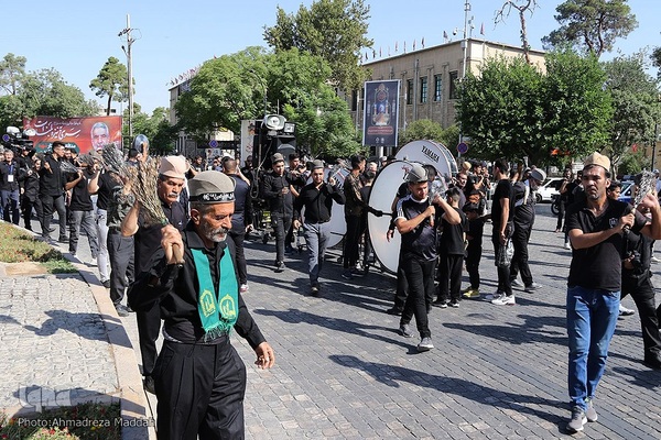 عزاداری قشقایی‌ها در تاسوعای حسینی شیراز