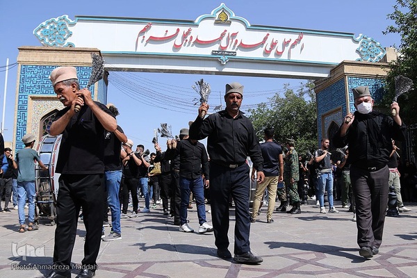 عزاداری قشقایی‌ها در تاسوعای حسینی شیراز