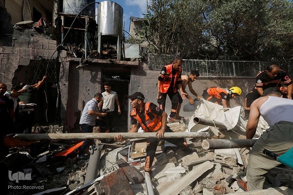 چهارمین روز تجاوز وحشیانه رژیم صهیونیستی به نوار غزه