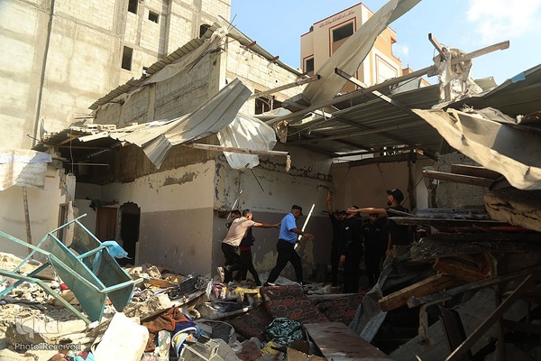 چهارمین روز تجاوز وحشیانه رژیم صهیونیستی به نوار غزه