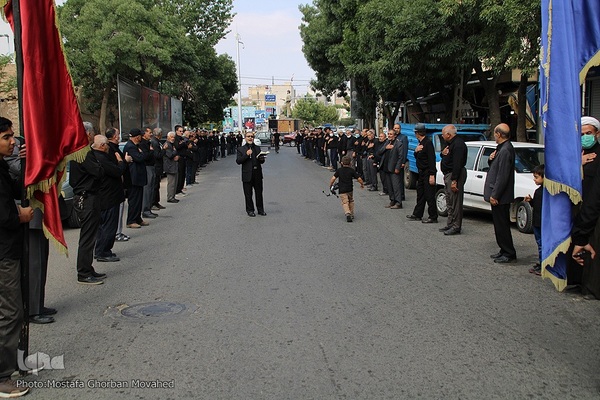 آیین عزاداری تاسوعای حسینی در اهر