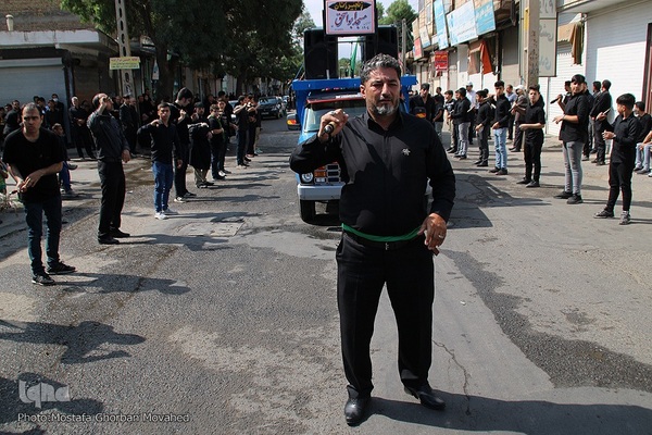 آیین عزاداری تاسوعای حسینی در اهر