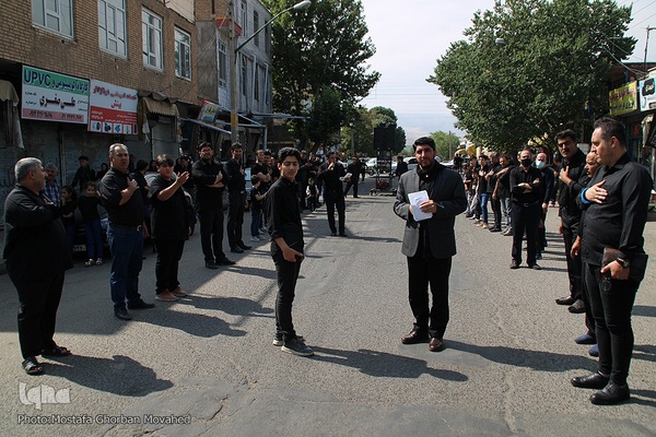 آیین عزاداری تاسوعای حسینی در اهر