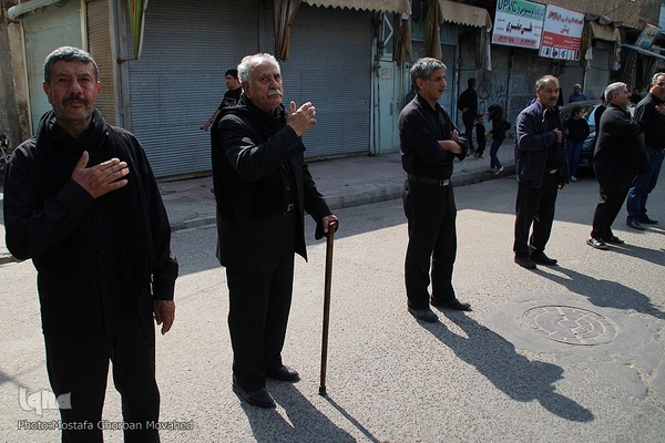 آیین عزاداری تاسوعای حسینی در اهر