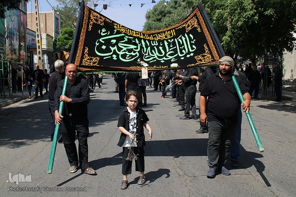 آیین عزاداری تاسوعای حسینی در اهر