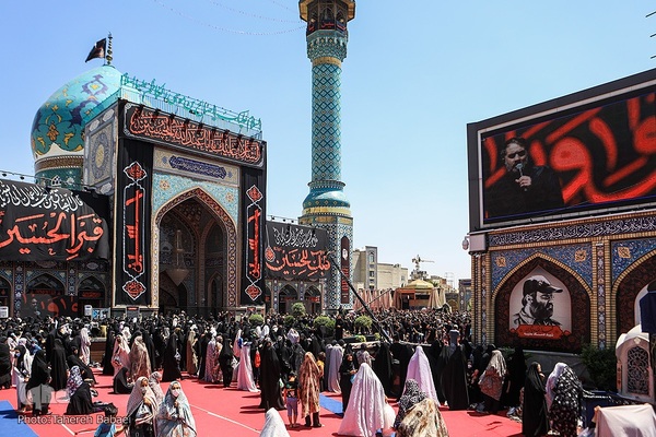 حسینیه ایران؛ تاسوعای حسینی در امام‌زاده صالح(ع)