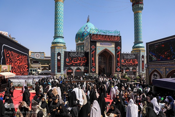 حسینیه ایران؛ تاسوعای حسینی در امام‌زاده صالح(ع)