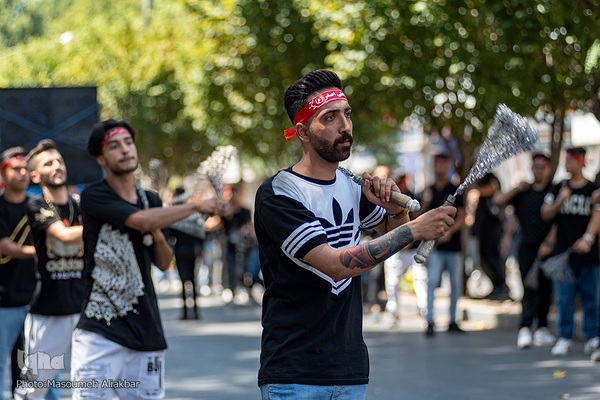 مراسم عزاداری تاسوعای حسینی در شهرستان کرج