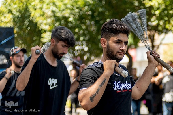 مراسم عزاداری تاسوعای حسینی در شهرستان کرج