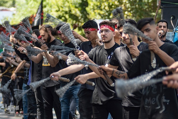 مراسم عزاداری تاسوعای حسینی در شهرستان کرج