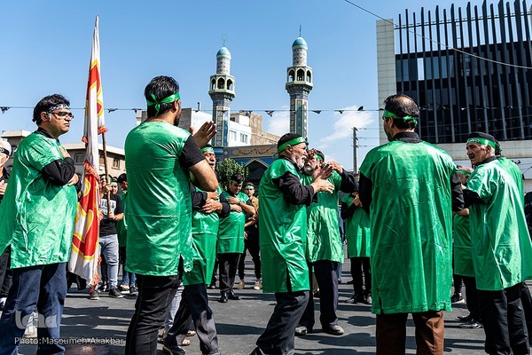 مراسم عزاداری تاسوعای حسینی در شهرستان کرج