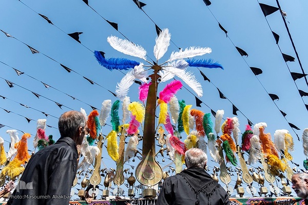 مراسم عزاداری تاسوعای حسینی در شهرستان کرج