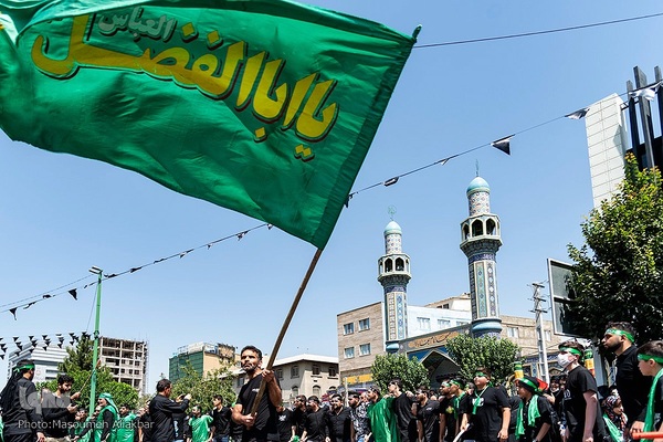 مراسم عزاداری تاسوعای حسینی در شهرستان کرج