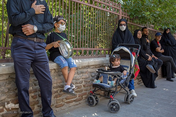 مراسم عزاداری تاسوعای حسینی در شهرستان قزوین