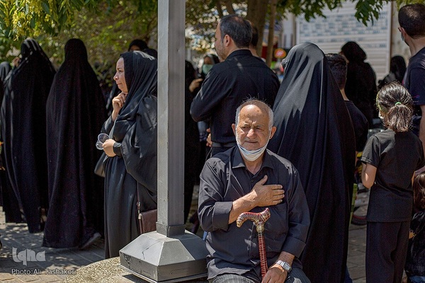 مراسم عزاداری تاسوعای حسینی در شهرستان قزوین