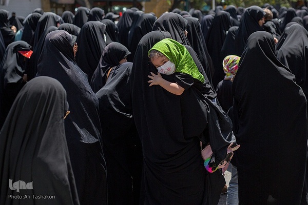 مراسم عزاداری تاسوعای حسینی در شهرستان قزوین