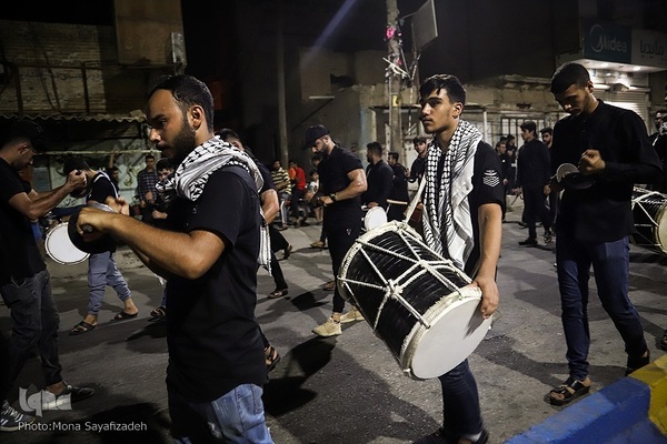 حسینیه ایران؛ عزاداری شب عاشورا در شادگان