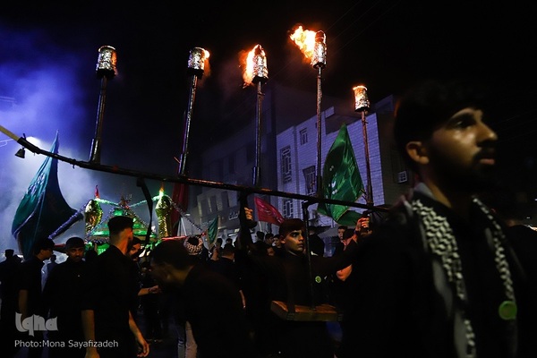 حسینیه ایران؛ عزاداری شب عاشورا در شادگان