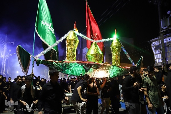 حسینیه ایران؛ عزاداری شب عاشورا در شادگان