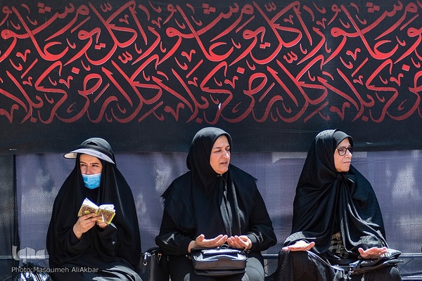 مراسم عزاداری عاشورای حسینی در آستان مقدس امامزادگان محمد (ع) و سکینه خاتون (س) کرج