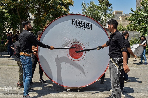 مراسم عزاداری عاشورای حسینی در امام زاده سیدعباس (ع) بجنورد