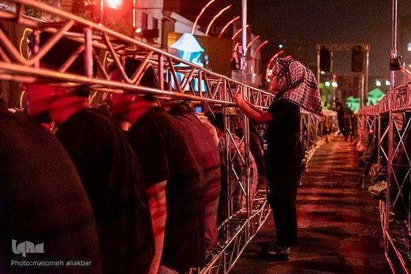 حسینیه ایران؛ نمایش شام غریبان در کرج‎‎