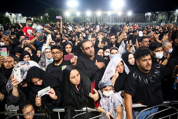 حسینیه ایران؛ مراسم شام غریبان حسینی در حرم رضوی