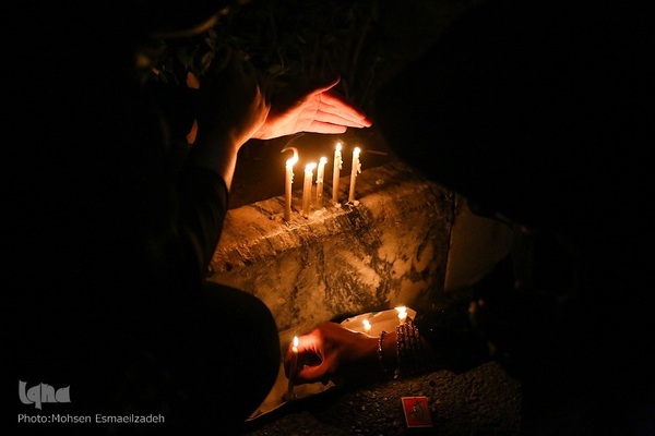 حسینیه ایران؛ مراسم شام غریبان حسینی در حرم رضوی