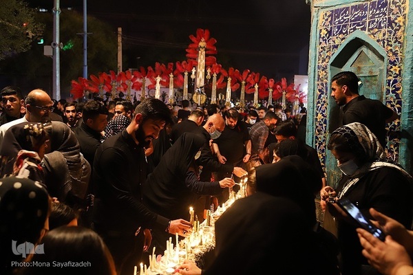 حسینیه ایران؛ مراسم شام غریبان حسینی در اهواز
