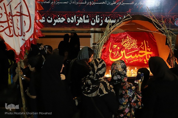 شام غریبان حسینی در اهر