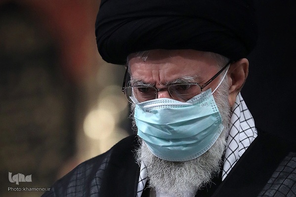 آخرین شب عزاداری حضرت اباعبدالله الحسین (ع) با حضور رهبر انقلاب اسلامی در حسینیه امام خمینی (ره)