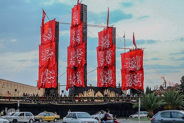 موکب بزرگ کشتی نجات «سفینه النجاه» در شیراز‎‎