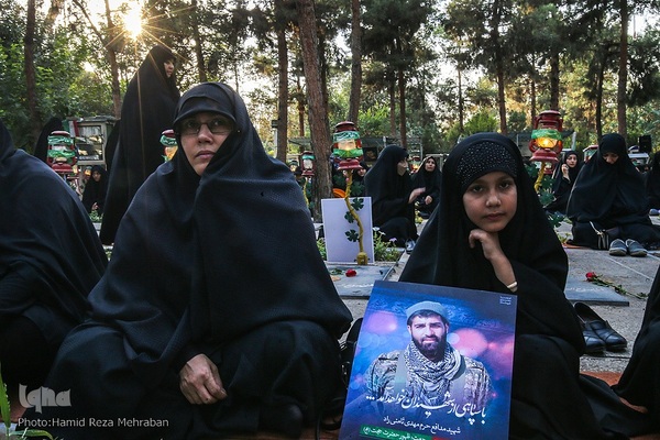 محفل سالانه همسران شهدای مدافع حرم و امنیت