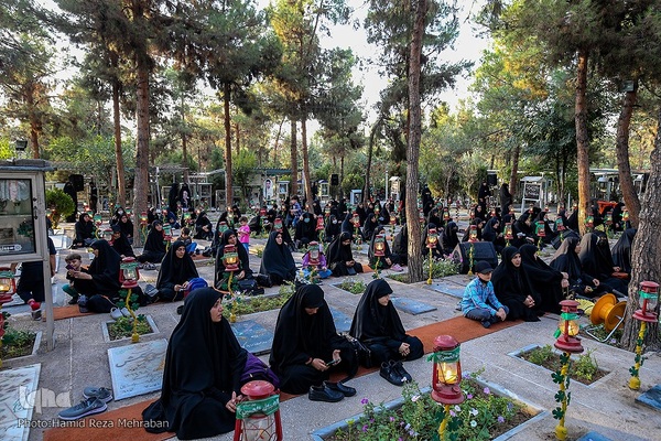 محفل سالانه همسران شهدای مدافع حرم و امنیت