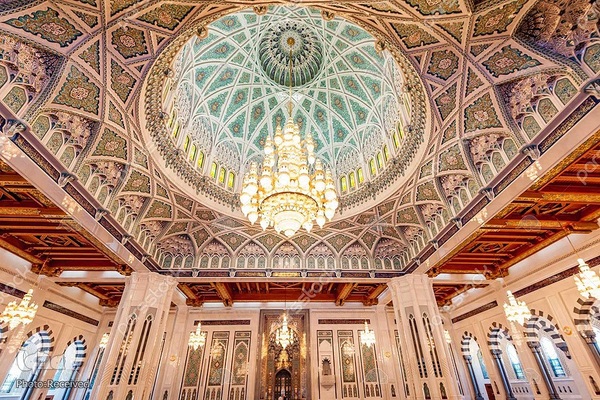 مسجد جامع سلطان قابوس در مسقط، پایتخت کشور عمان