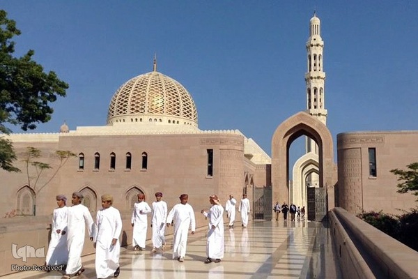 مسجد جامع سلطان قابوس در مسقط، پایتخت کشور عمان