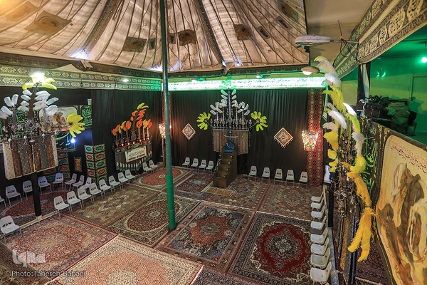 تکیه نفرآباد، اولین خیمه‌گاه حسینی تهران 
