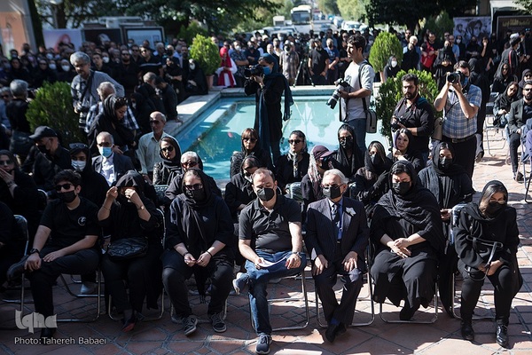 مراسم تشییع پیکر «بابک برزویه»