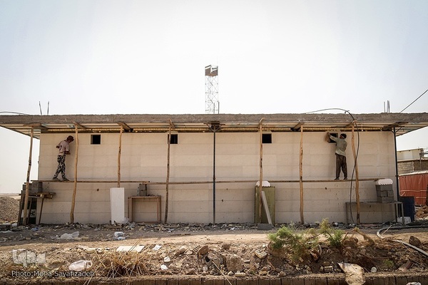 آماده‌سازی موکب‌های اربعین در مرز شلمچه