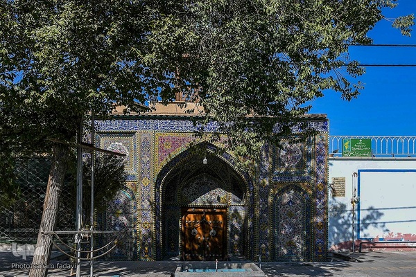 افراشته فیروزه‌ای؛ مسجد رکن الملک اصفهان‎‎