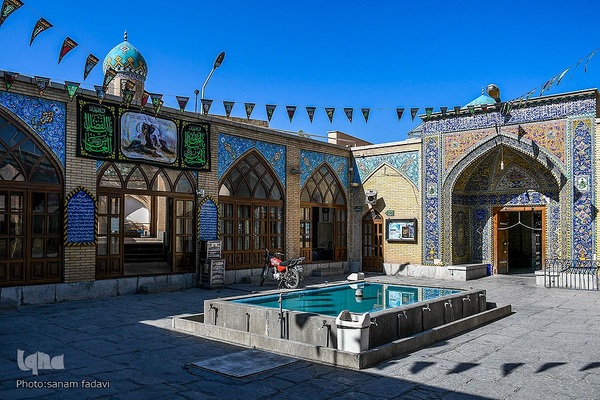 افراشته فیروزه‌ای؛ مسجد رکن الملک اصفهان‎‎