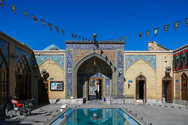 افراشته فیروزه‌ای؛ مسجد رکن الملک اصفهان‎‎