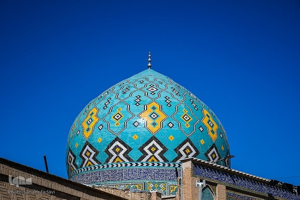 افراشته فیروزه‌ای؛ مسجد رکن الملک اصفهان‎‎