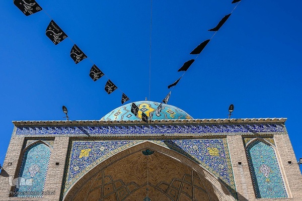 افراشته فیروزه‌ای؛ مسجد رکن الملک اصفهان‎‎