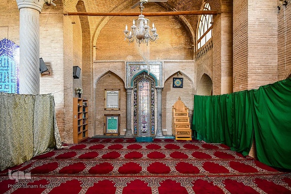 افراشته فیروزه‌ای؛ مسجد رکن الملک اصفهان‎‎