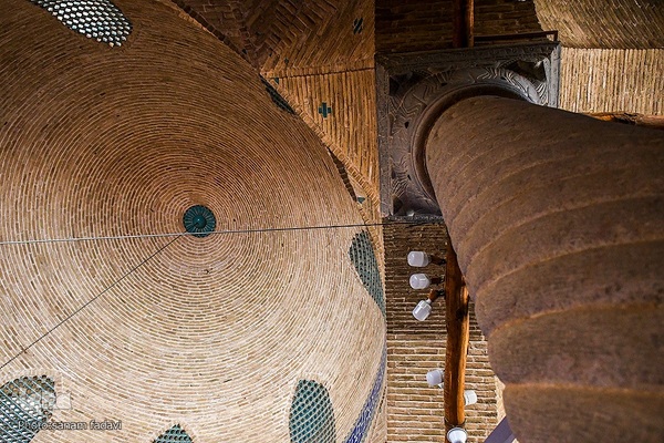 افراشته فیروزه‌ای؛ مسجد رکن الملک اصفهان‎‎