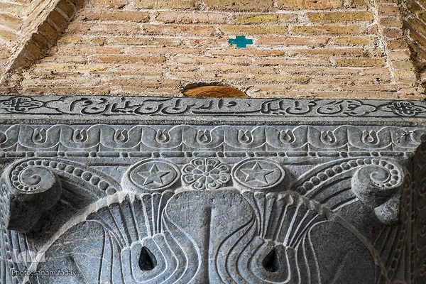 افراشته فیروزه‌ای؛ مسجد رکن الملک اصفهان‎‎